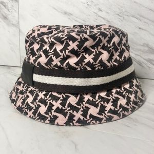 Y2K Scotty Dog Print Bucket Hat Vintage NWT